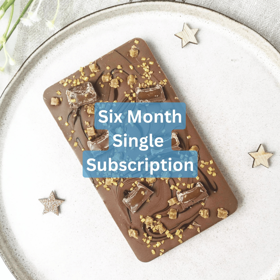 6 Month Chocolate Bar Subscription Box