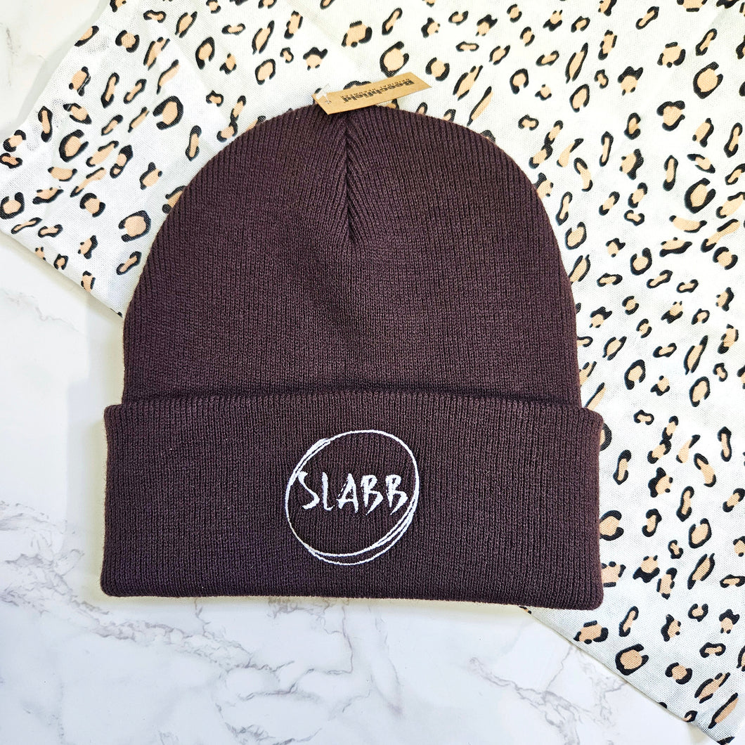 Slabb Beanie Hat - Dark Plum