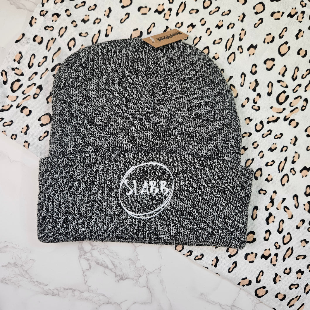 Slabb Beanie Hat - Grey Marl