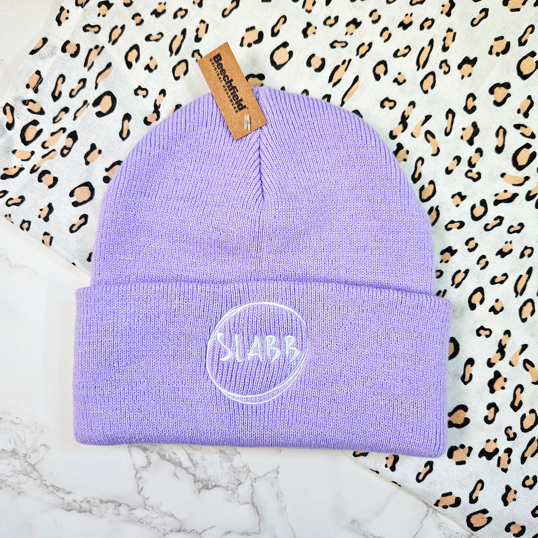 Slabb Beanie Hat - Lavender