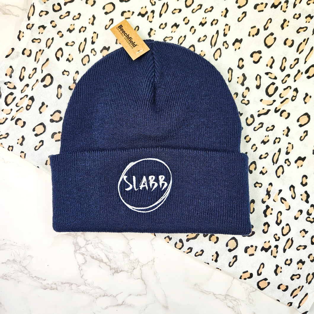 Slabb Beanie Hat - Navy