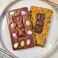 Load image into Gallery viewer, Milk Chocolate Easter Bunny Duo
