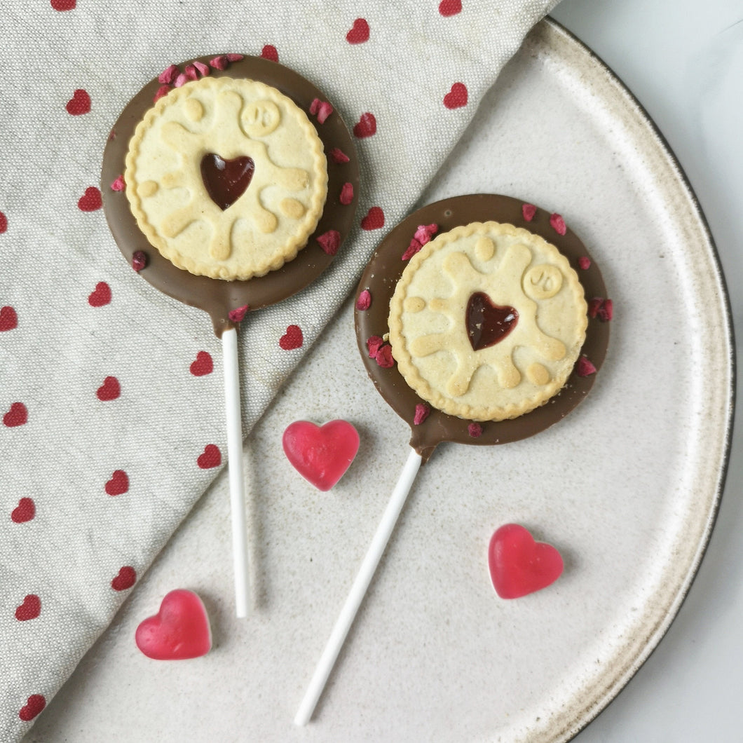 *SALE* Milk Jammy Dodger Lollipop